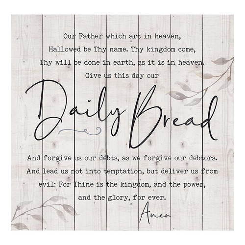 P. Graham Dunn Pallet Decor - Our Father