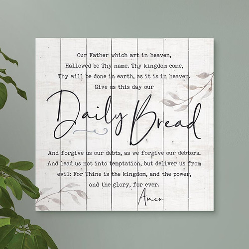 p. graham dunn Pallet Decor - Our Father