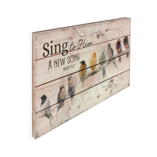 P. Graham Dunn Pallet Decor - Sing To Him