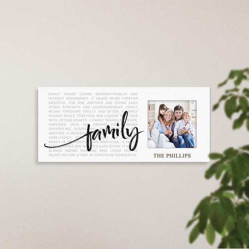 P. Graham Dunn Photo Frame - Family Means