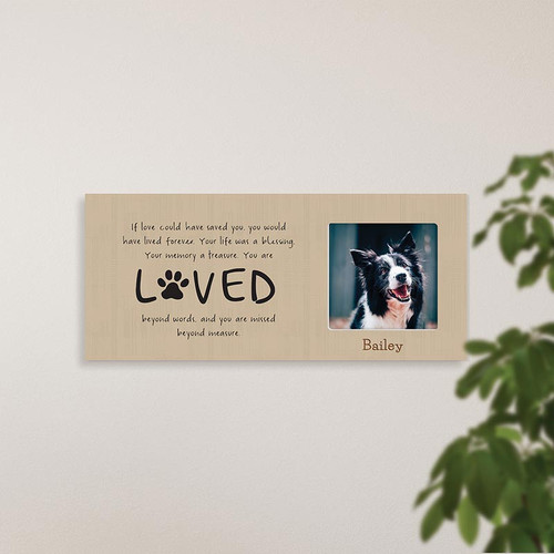 P. Graham Dunn Photo Frame - If Love Could