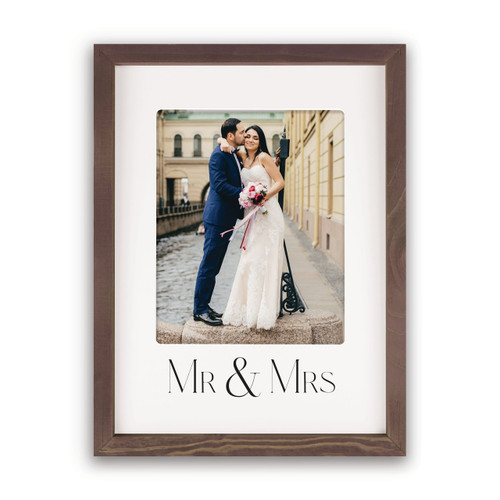 P. Graham Dunn Photo Frame - Mr & Mrs