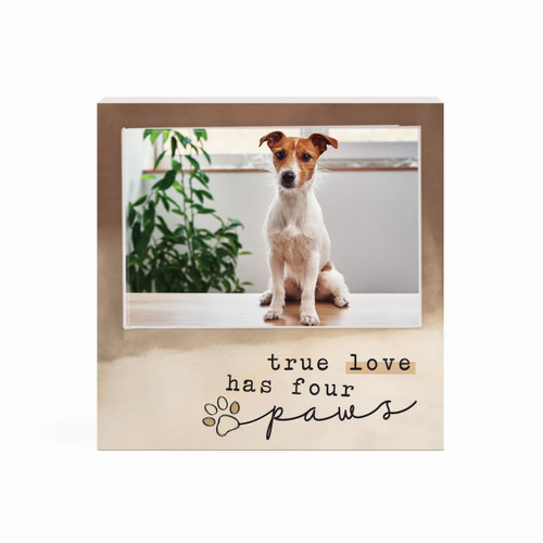 P. Graham Dunn Photo Frame - True Love Has Four Legs