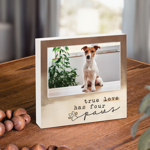 p. graham dunn Photo Frame - True Love Has Four Legs