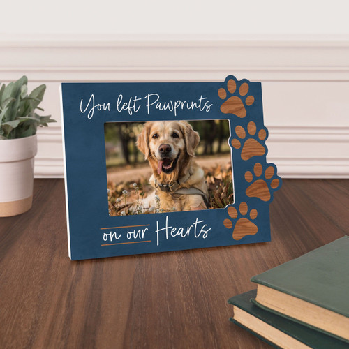P. Graham Dunn Photo Frame - You Left Pawprints