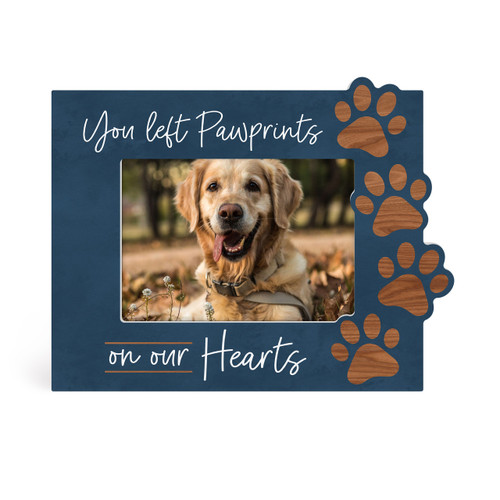 P. Graham Dunn Photo Frame - You Left Pawprints
