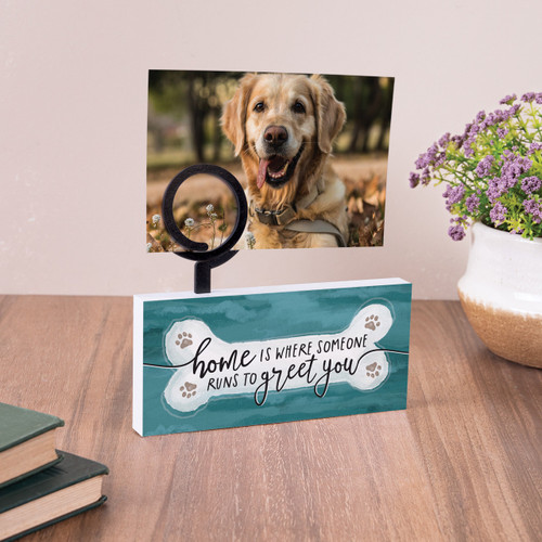 p. graham dunn Photo Holder -Home Is Where