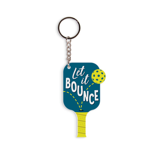 P. Graham Dunn Pickleball Keychain - Let It Bounce