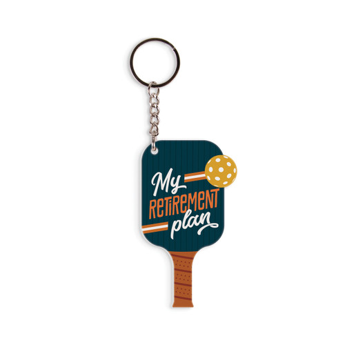 P. Graham Dunn Pickleball Keychain - My Retirement