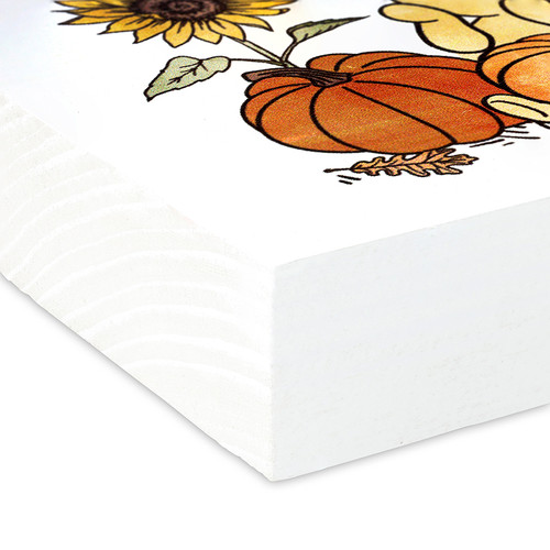 P. Graham Dunn Pooh Sunflower Wood Block