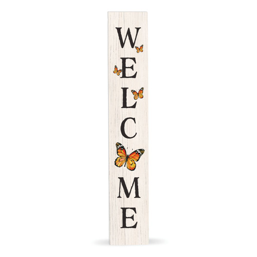 P. Graham Dunn Porch Sign - Butterfly Welcome