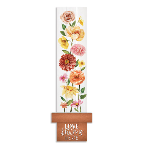 P. Graham Dunn Porch Sign - Love Blooms
