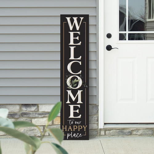 p. graham dunn Porch Sign - Welcome To Our