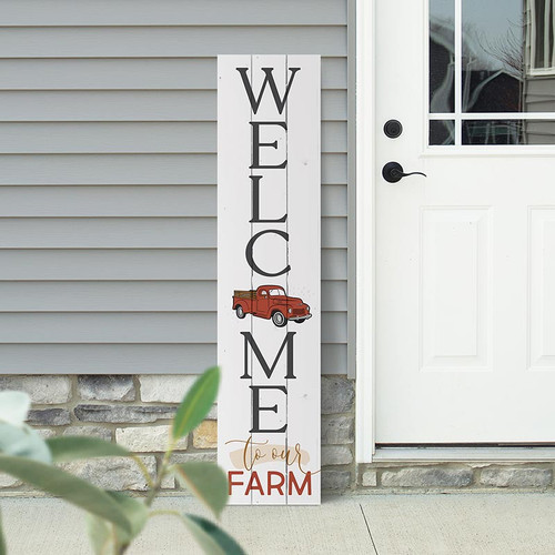 p. graham dunn Porch Sign - Welcome To