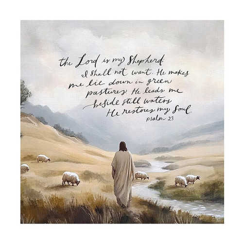 p. graham dunn Premier Canvas - Psalm 23