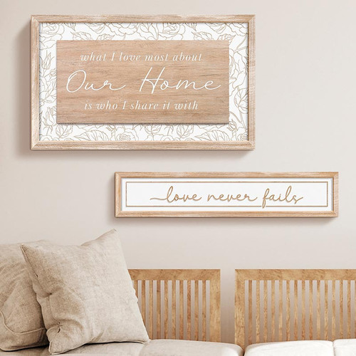 P. Graham Dunn Premier Carved Art - Our Home