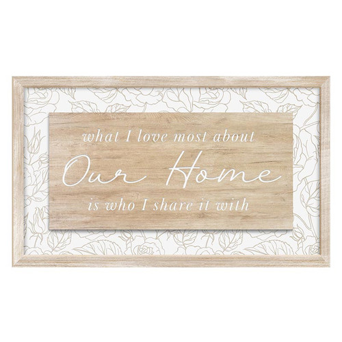 p. graham dunn Premier Carved Art - Our Home