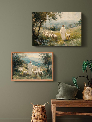 P. Graham Dunn Premier Framed Canvas - Shepherd