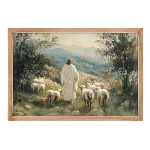 p. graham dunn Premier Framed Canvas - Shepherd