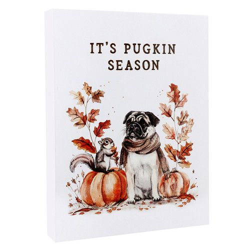 P. Graham Dunn Pugkin Season Wood Block