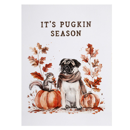 p. graham dunn Pugkin Season Wood Block