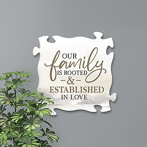 P. Graham Dunn Puzzle Pieces Artwork - Our Family