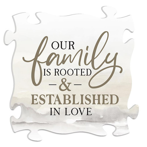 p. graham dunn Puzzle Pieces Artwork - Our Family