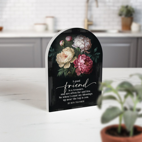 p. graham dunn Ron Tranmer Shape Sign - A Good Friend