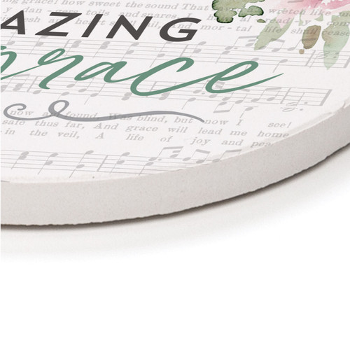 P. Graham Dunn Round Coaster - Amazing Grace