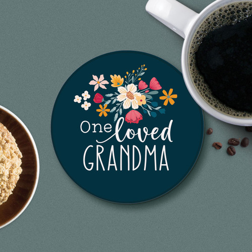 p. graham dunn Round Coaster - One Loved