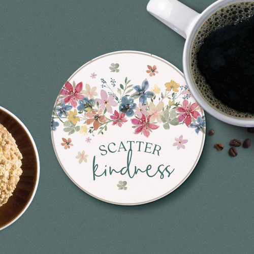 p. graham dunn Round Coaster - Scatter Kindness
