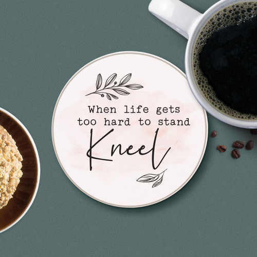 p. graham dunn Round Coaster - When Life Gets