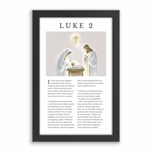 P. Graham Dunn Scripture Christmas Book Art - Luke 2