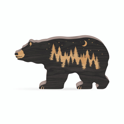 P. Graham Dunn Shape Sign - Bear