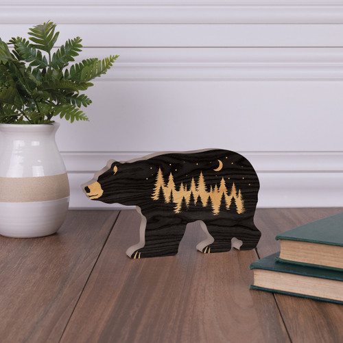 p. graham dunn Shape Sign - Bear