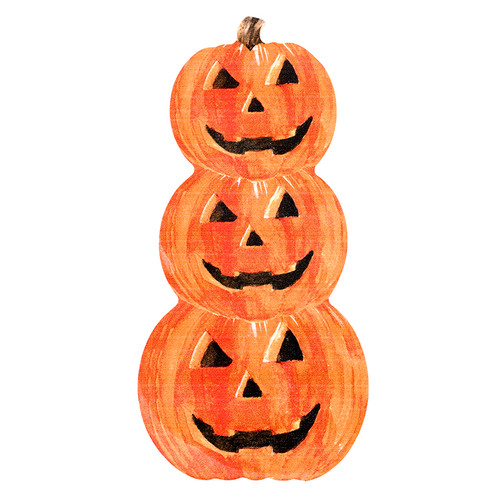 p. graham dunn Stacked Pumpkin Wood Block p. graham dunn Stacked Pumpkin Wood Block