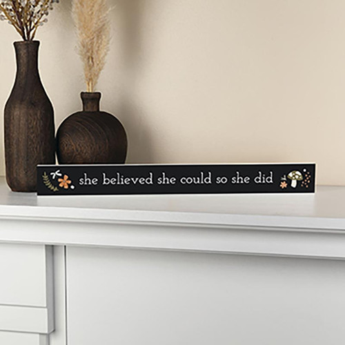 p. graham dunn Stick Art - She Believed