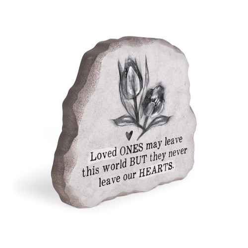 P. Graham Dunn Stone Sign - Loved Ones May