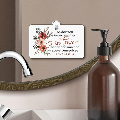 P. Graham Dunn Suction Sign - Be Devoted