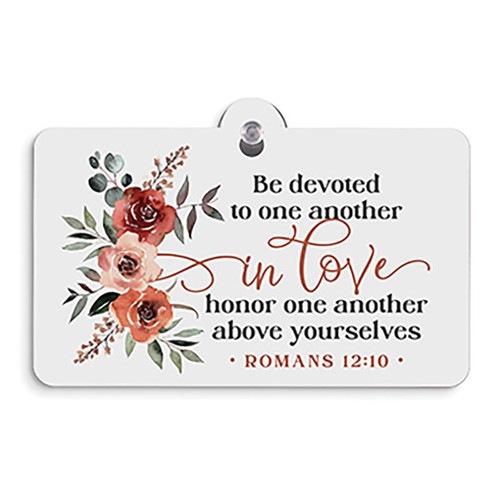 p. graham dunn Suction Sign - Be Devoted