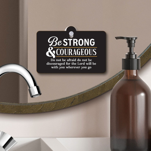 p. graham dunn Suction Sign - Be Strong