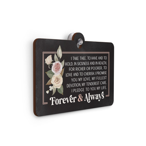 P. Graham Dunn Suction Sign - Forever & Always