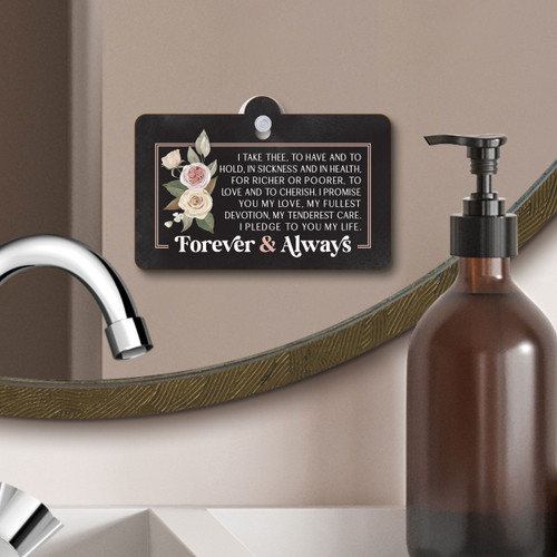 p. graham dunn Suction Sign - Forever & Always