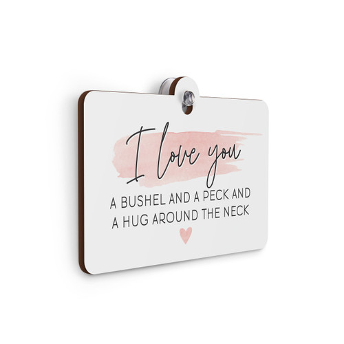 P. Graham Dunn Suction Sign - I Love You