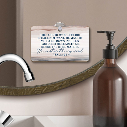 p. graham dunn Suction Sign - The Lord Is My Shepherd