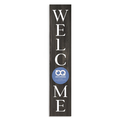 P. Graham Dunn Switcheroos Porch Sign - Welcome Wood