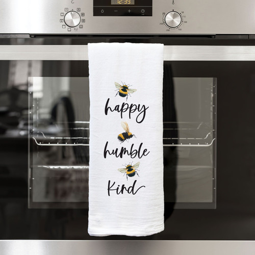 p. graham dunn Tea Towels - Bee Humble