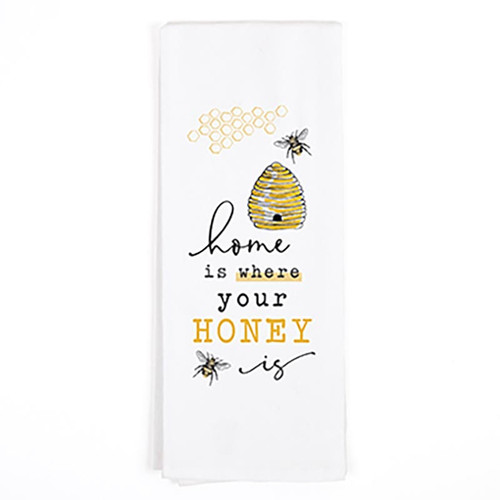 P. Graham Dunn Tea Towels - Home Is Where