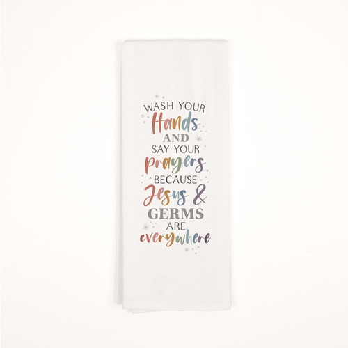 P. Graham Dunn Tea Towels - Wash Your