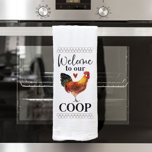 P. Graham Dunn Tea Towels - Welcome To